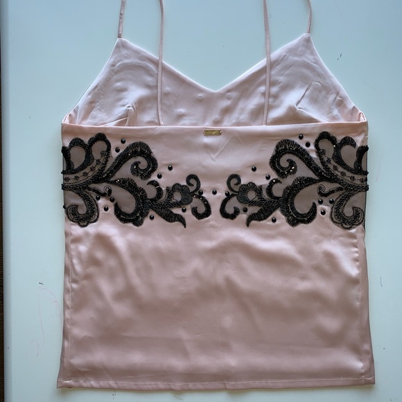 Lace-embellished silk top - Picture 6 of 7